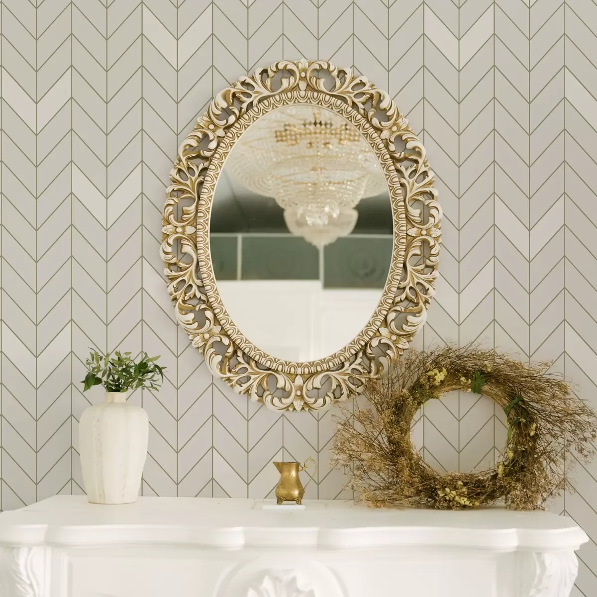 Taustakuva Geometrinen kuvio ohuilla viivoilla a00487