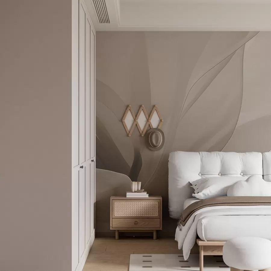 Valokuvatapetti Abstrakti kukka w04435