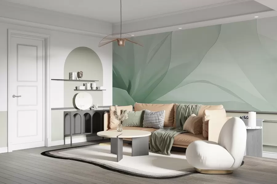 Valokuvatapetti Abstrakti kukka w04435v1