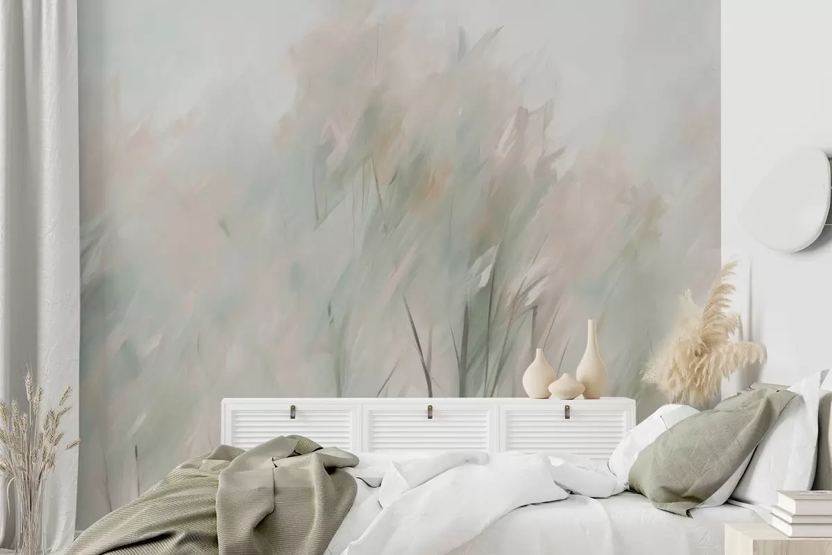 Valokuvatapetti Puut jäljitelmä maalaus w04411v1