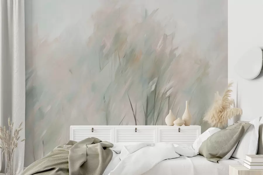 Valokuvatapetti Puut jäljitelmä maalaus w04411v1