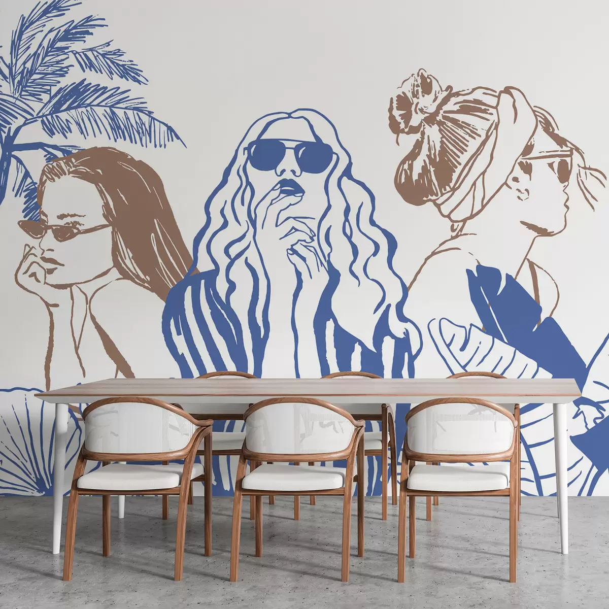 Valokuvatapetti Tytöt w04463