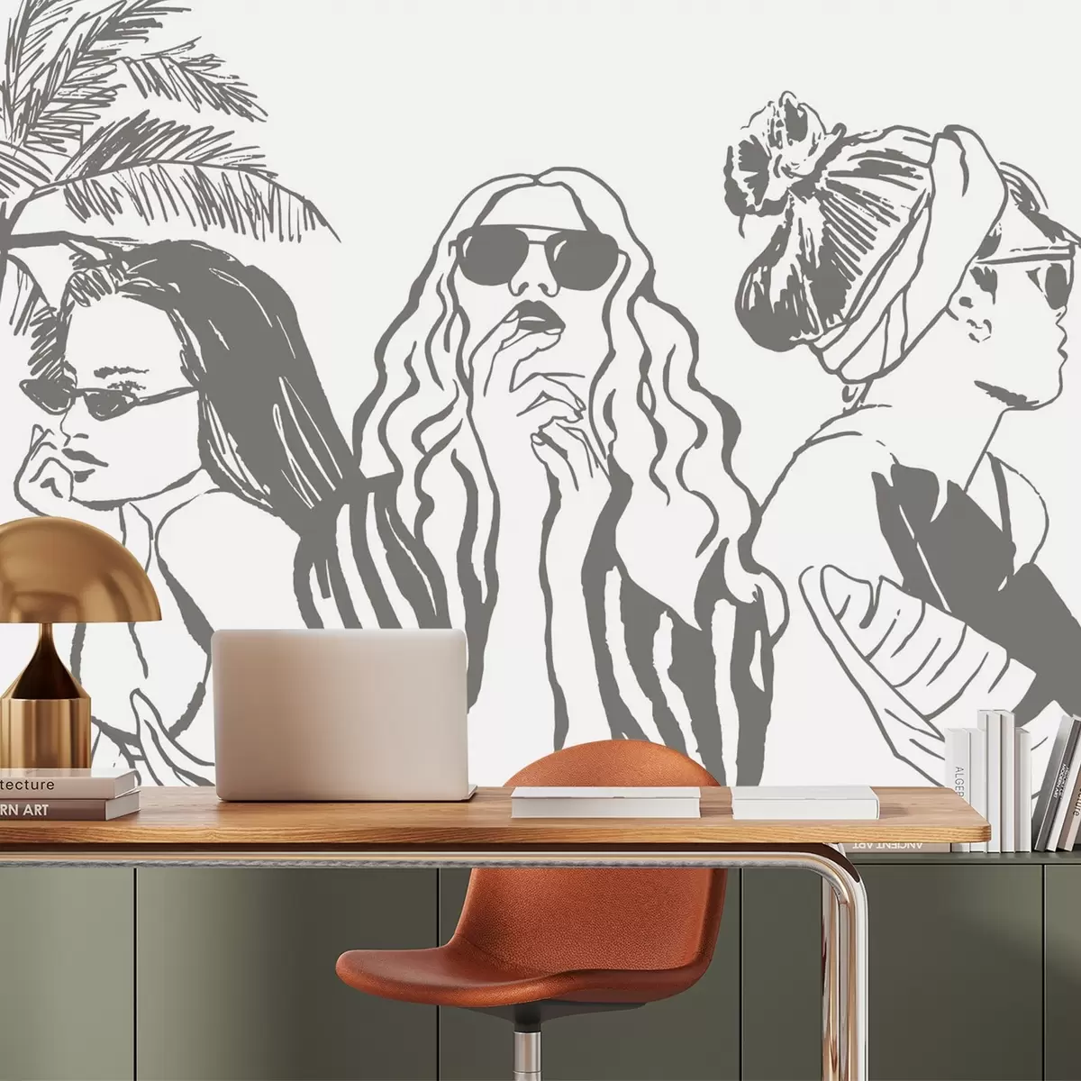 Valokuvatapetti Tytöt w04463v1