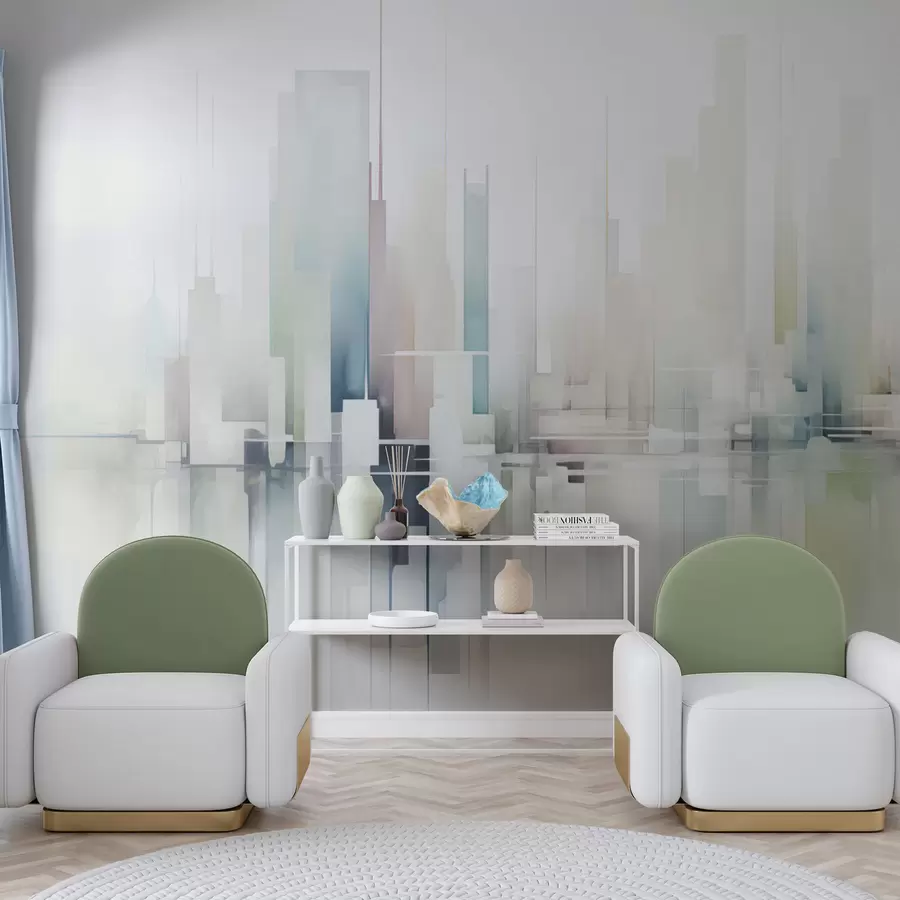 Valokuvatapetti Abstrakti kaupunki w04488