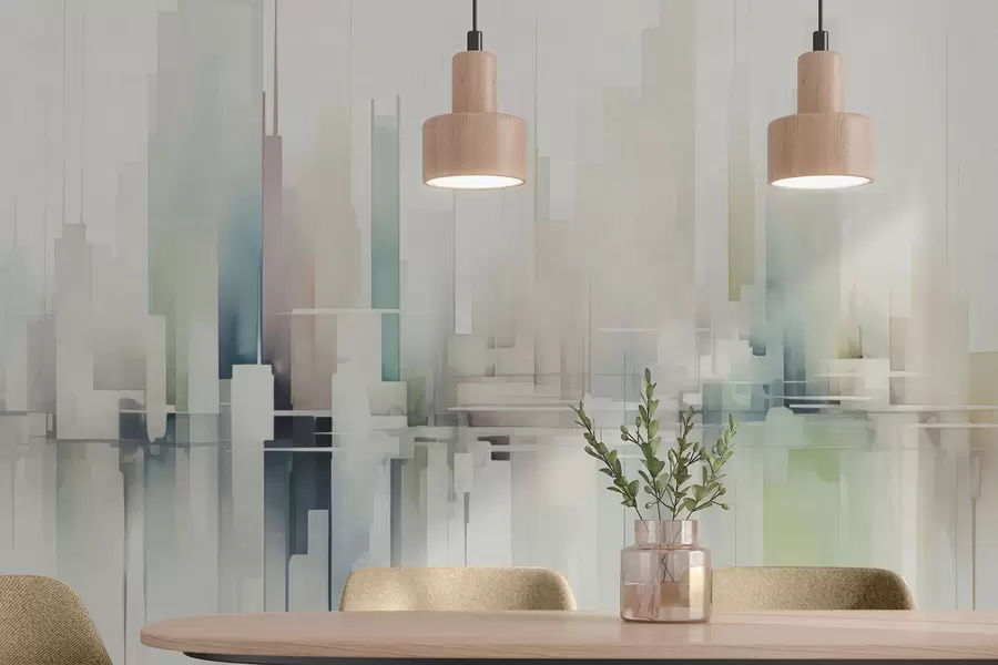 Valokuvatapetti Abstrakti kaupunki w04488