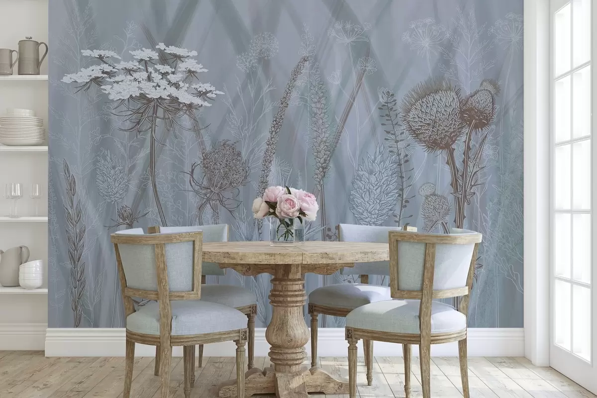 Valokuvatapetti Ruohot ja herbaario w04473v1