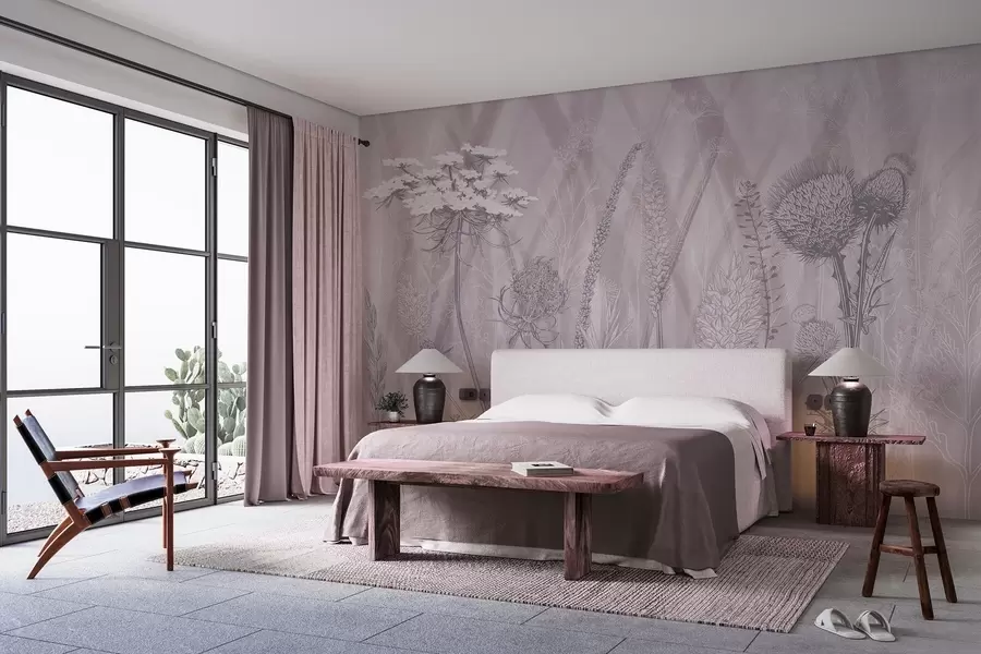 Valokuvatapetti Ruohot ja herbaario w04473v2