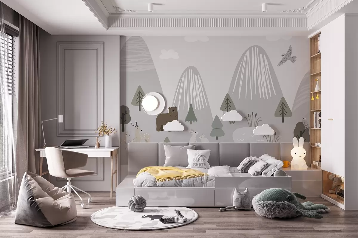 Valokuvatapetti Metsän eläimet w04430