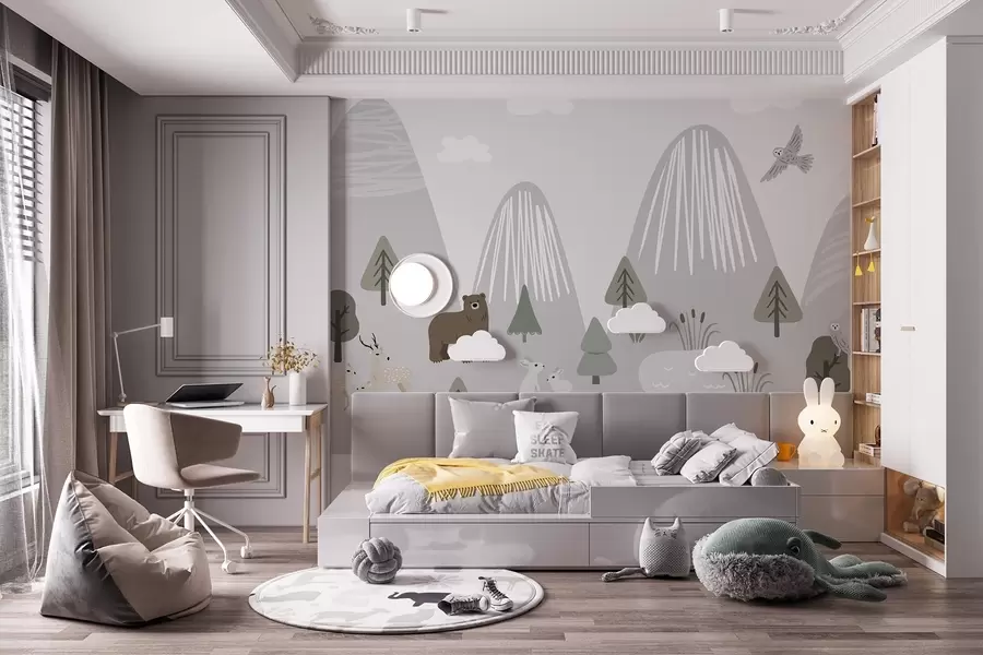 Valokuvatapetti Metsän eläimet w04430