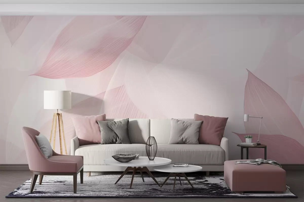 Valokuvatapetti Terävät lehdet w04517