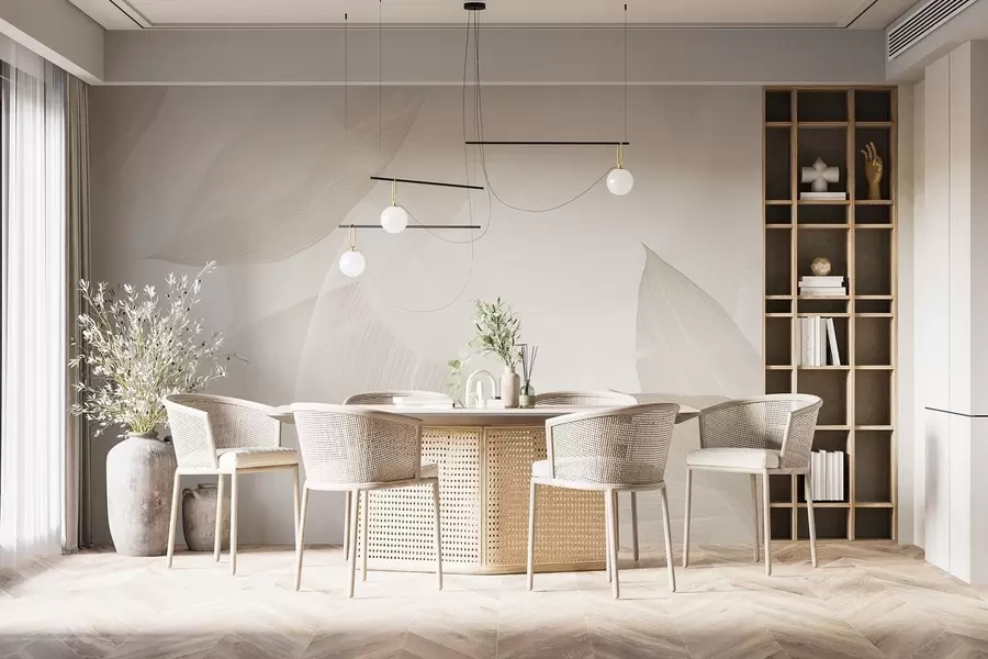 Valokuvatapetti Terävät lehdet w04517v1