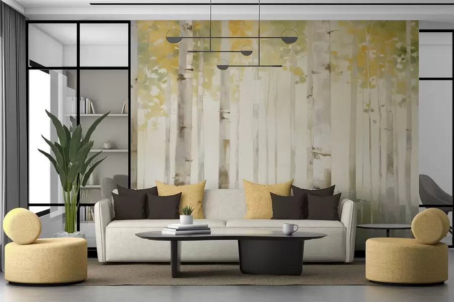 Valokuvatapetti Koivumetsä w04520