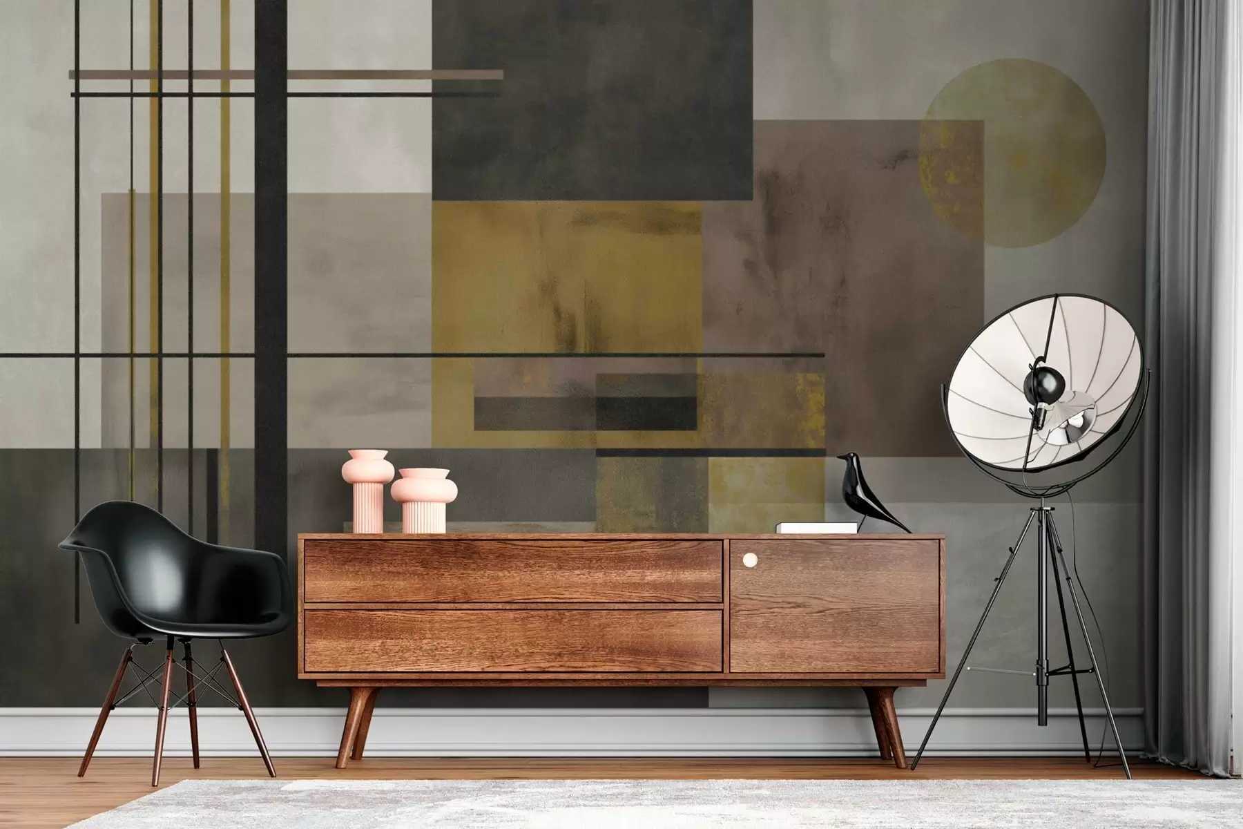 Valokuvatapetti abstrakti geometria w04502