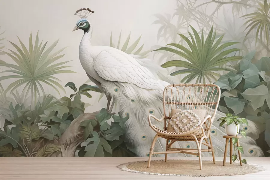 Valokuvatapetti Riikinkukko w04595