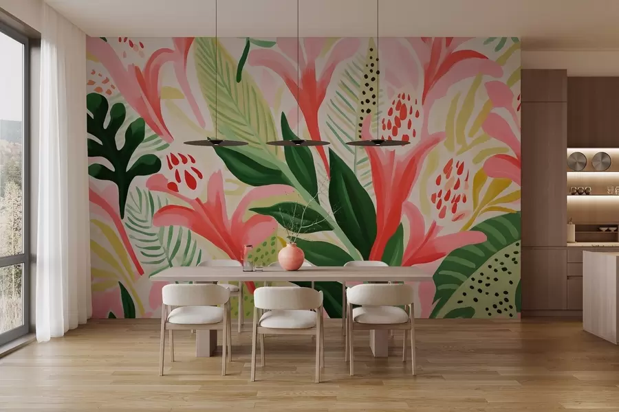 Valokuvatapetti Värien lento w04564