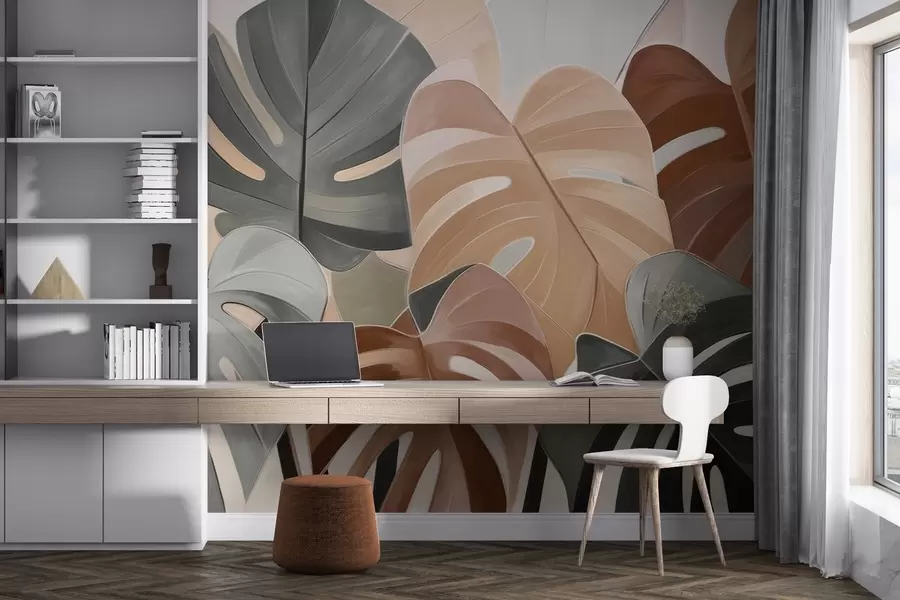 Valokuvatapetti Lehtien rytmi w04568v2