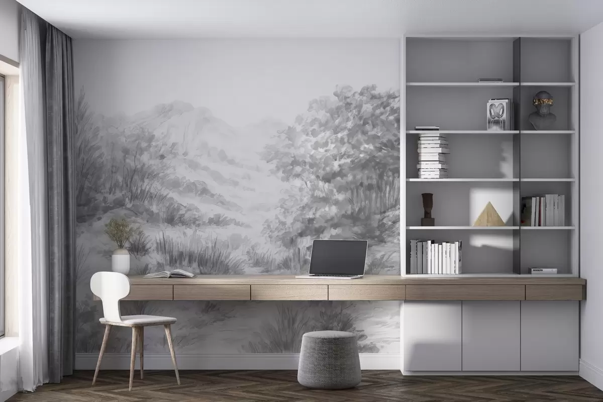 Valokuvatapetti Värikkäät ääriviivat w04572v2