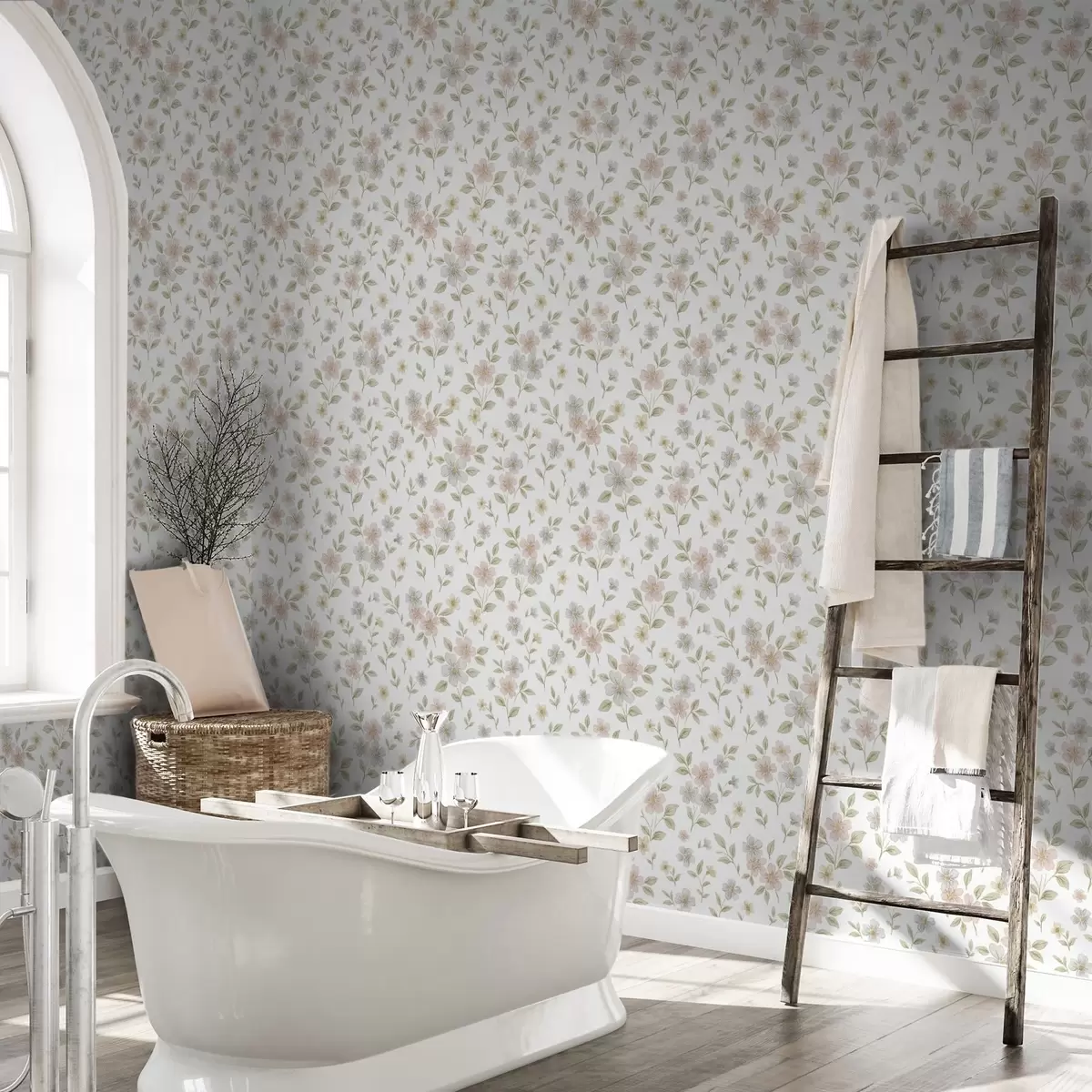 Taustakuva Pienet pastellivärit pastellivärit valkoisella pohjalla a00596v1