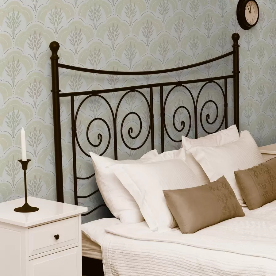 Valokuvatapetti Vehnä kaarien alla, pehmeä kermankeltainen vesiväri a00607