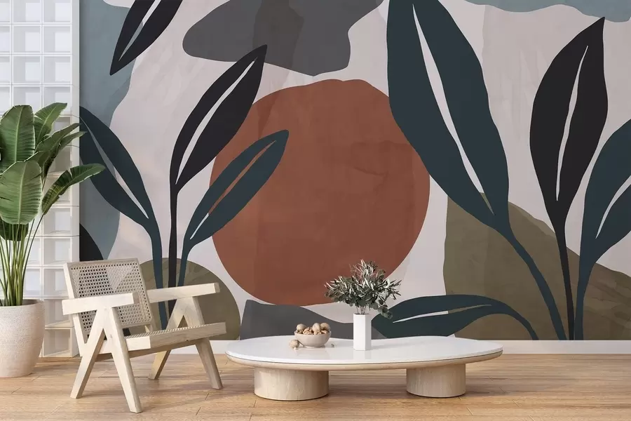 Valokuvatapetti Abstrakti Botanica w04592