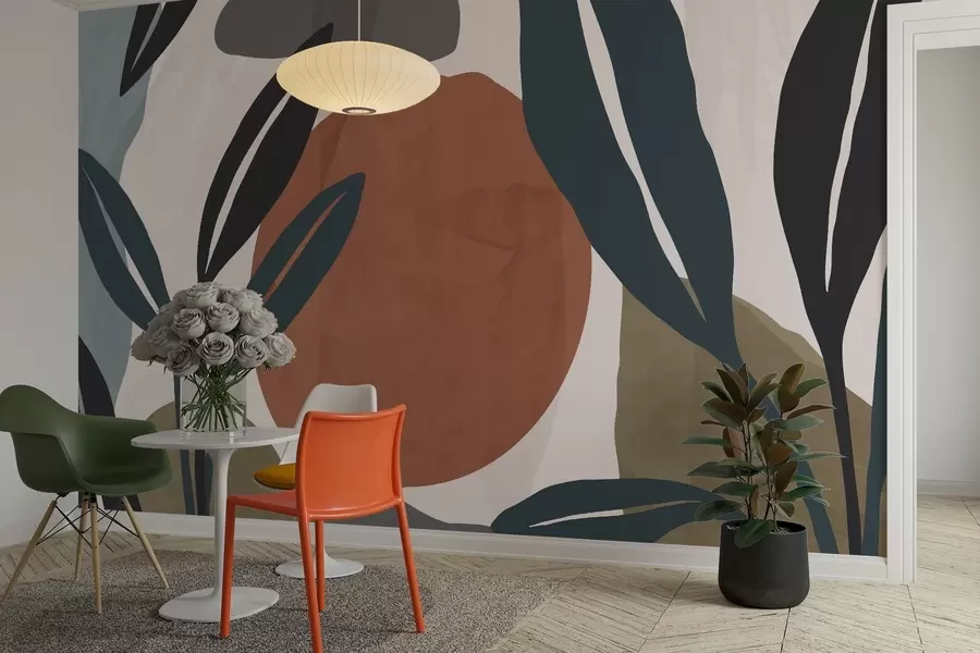 Valokuvatapetti Abstrakti Botanica w04592