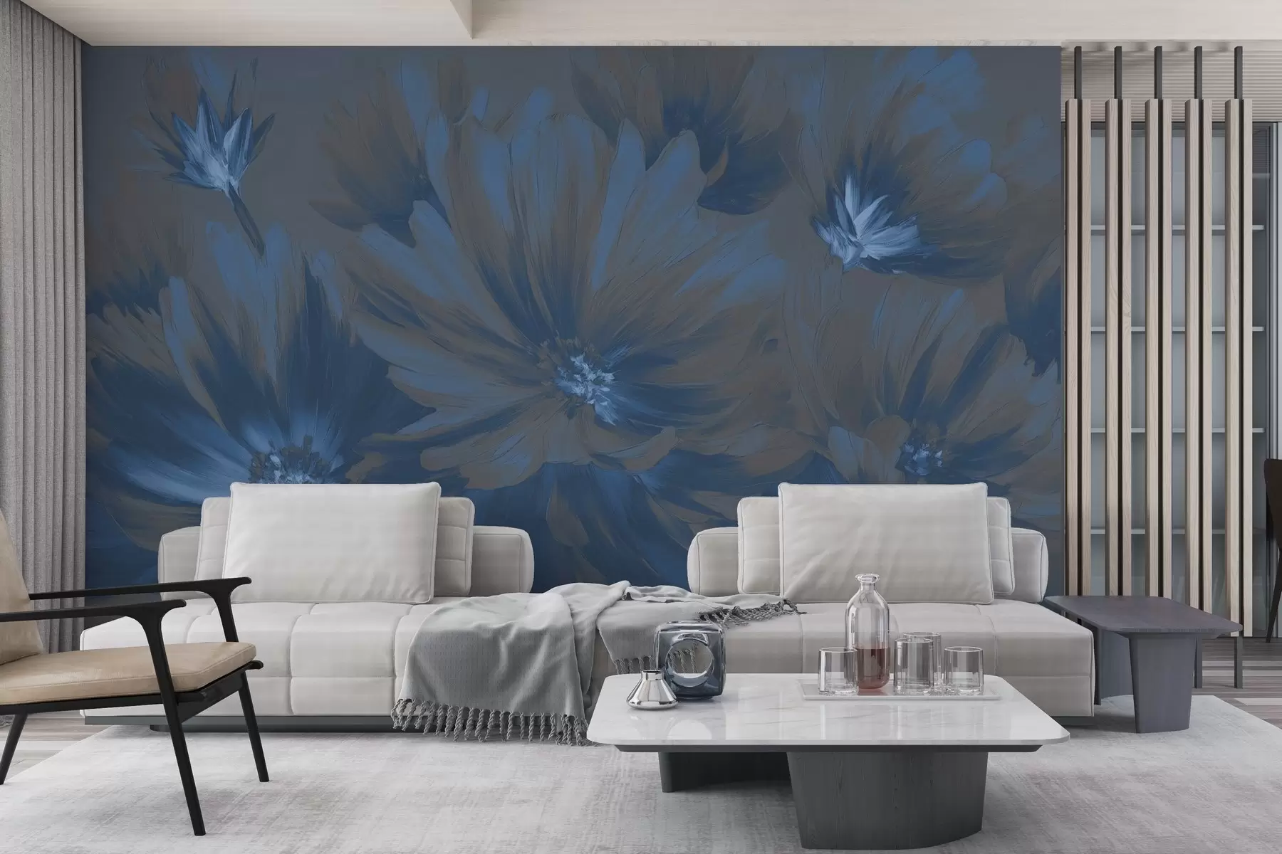 Valokuvatapetti Abstrakteja kukkia w04670v2