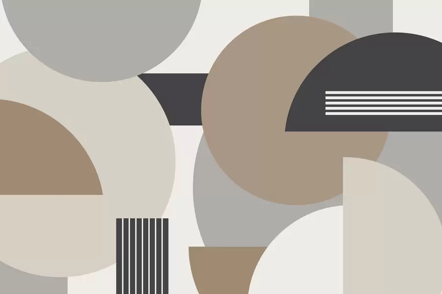 Valokuvatapetti Geometrinen abstraktio w04687