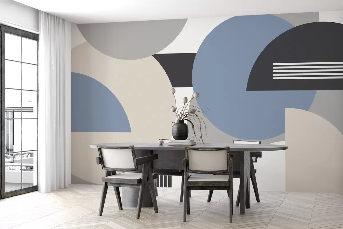 Valokuvatapetti Geometrinen abstraktio w04687v1