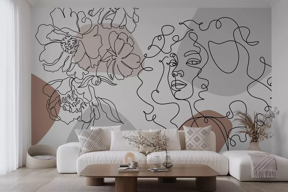 Valokuvatapetti Tyttö jonossa w04724