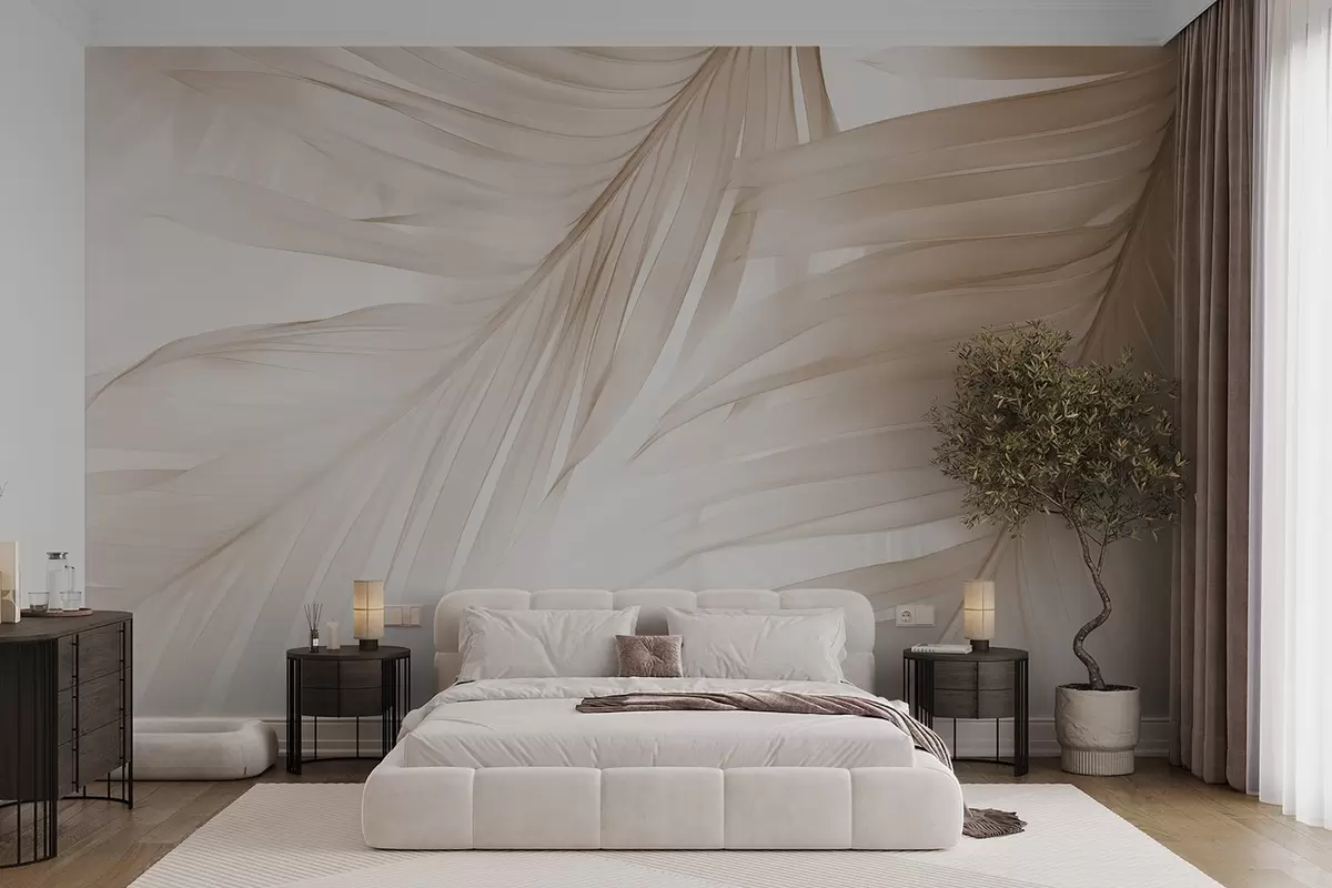 Valokuvatapetti Saniaisen lehdet w04727