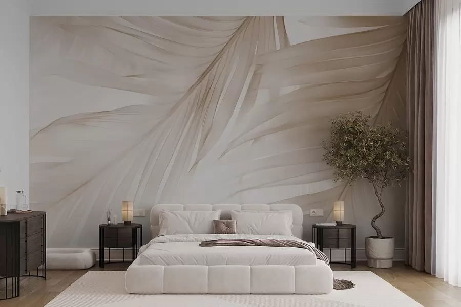 Valokuvatapetti Saniaisen lehdet w04727