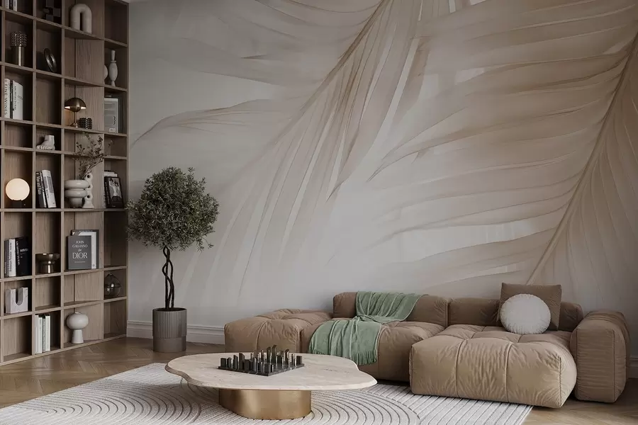 Valokuvatapetti Saniaisen lehdet w04727