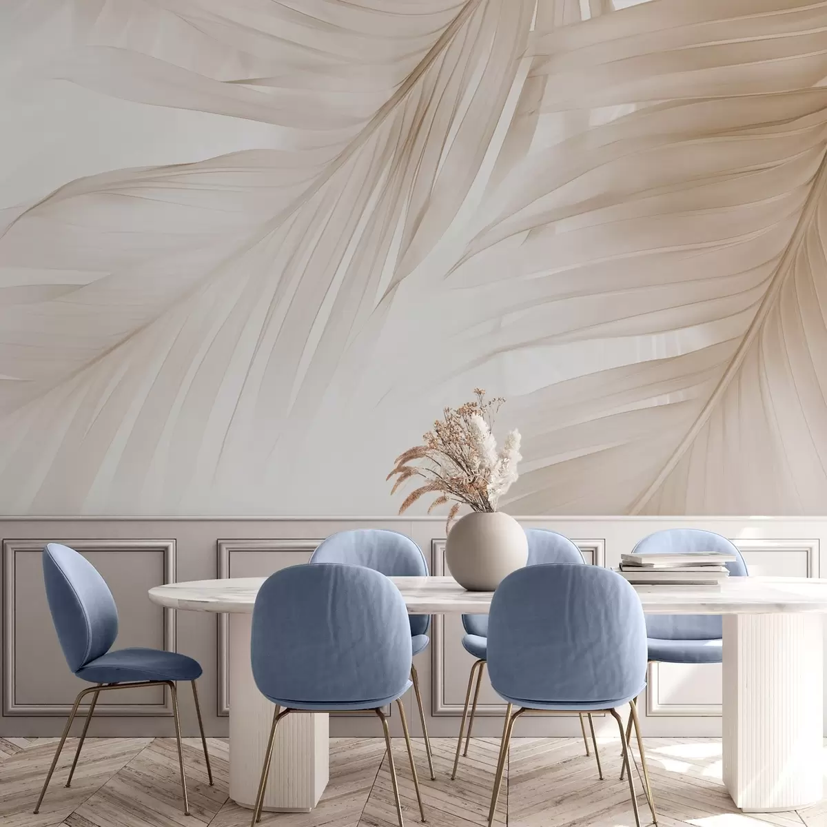 Valokuvatapetti Saniaisen lehdet w04727