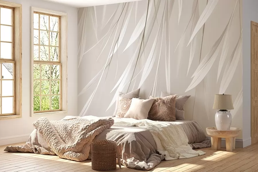 Valokuvatapetti Roikkuvat ohuet lehdet w04703