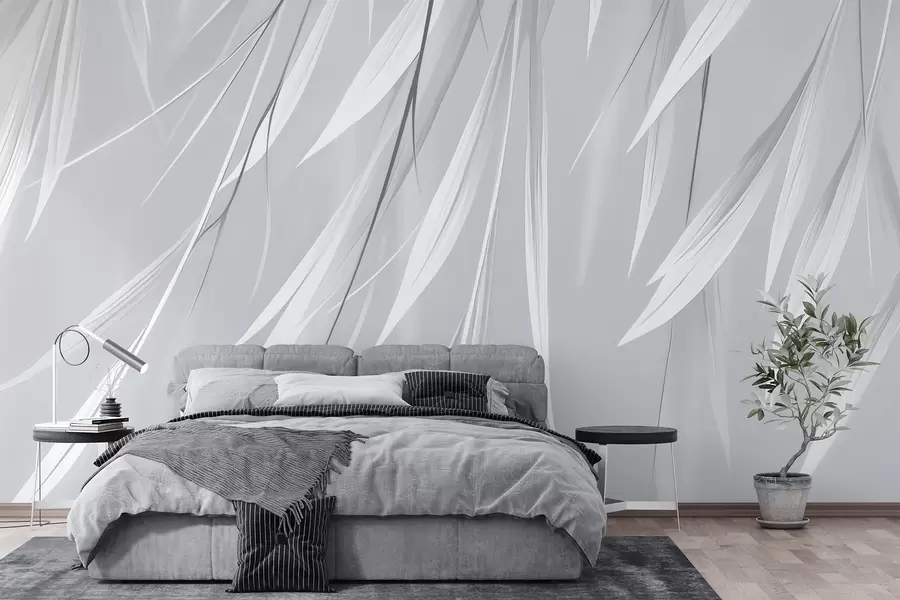 Valokuvatapetti Roikkuvat ohuet lehdet w04703v3