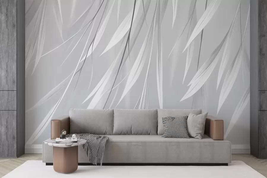 Valokuvatapetti Roikkuvat ohuet lehdet w04703v3