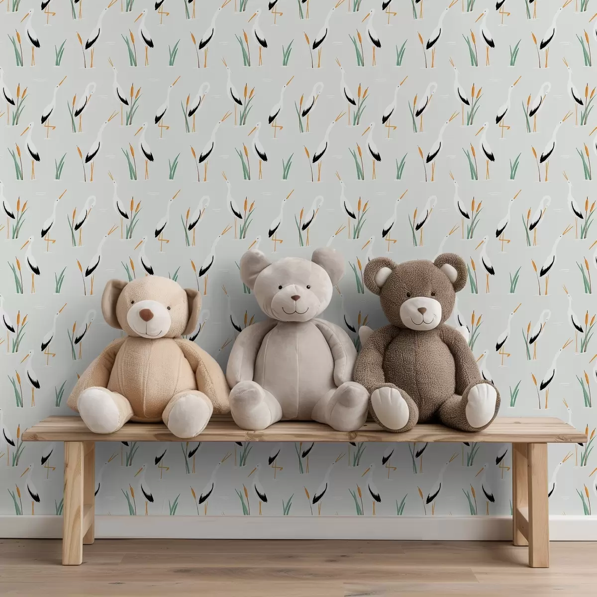 Taustakuva Säkkilinnut ruovikossa vaalealla taustalla a00650v2