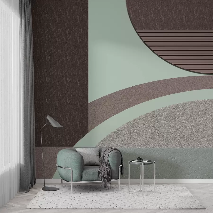 Valokuvatapetti abstrakti teksturoitu geometria  w04631