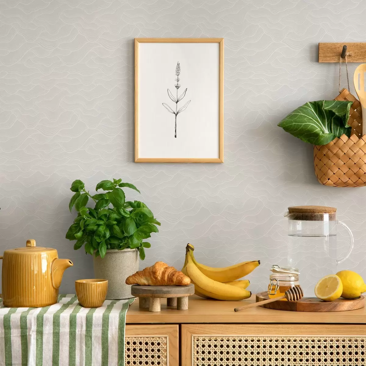 Taustakuva Valoaallot, lähes valkoinen reliefi, minimaalinen a00682v2