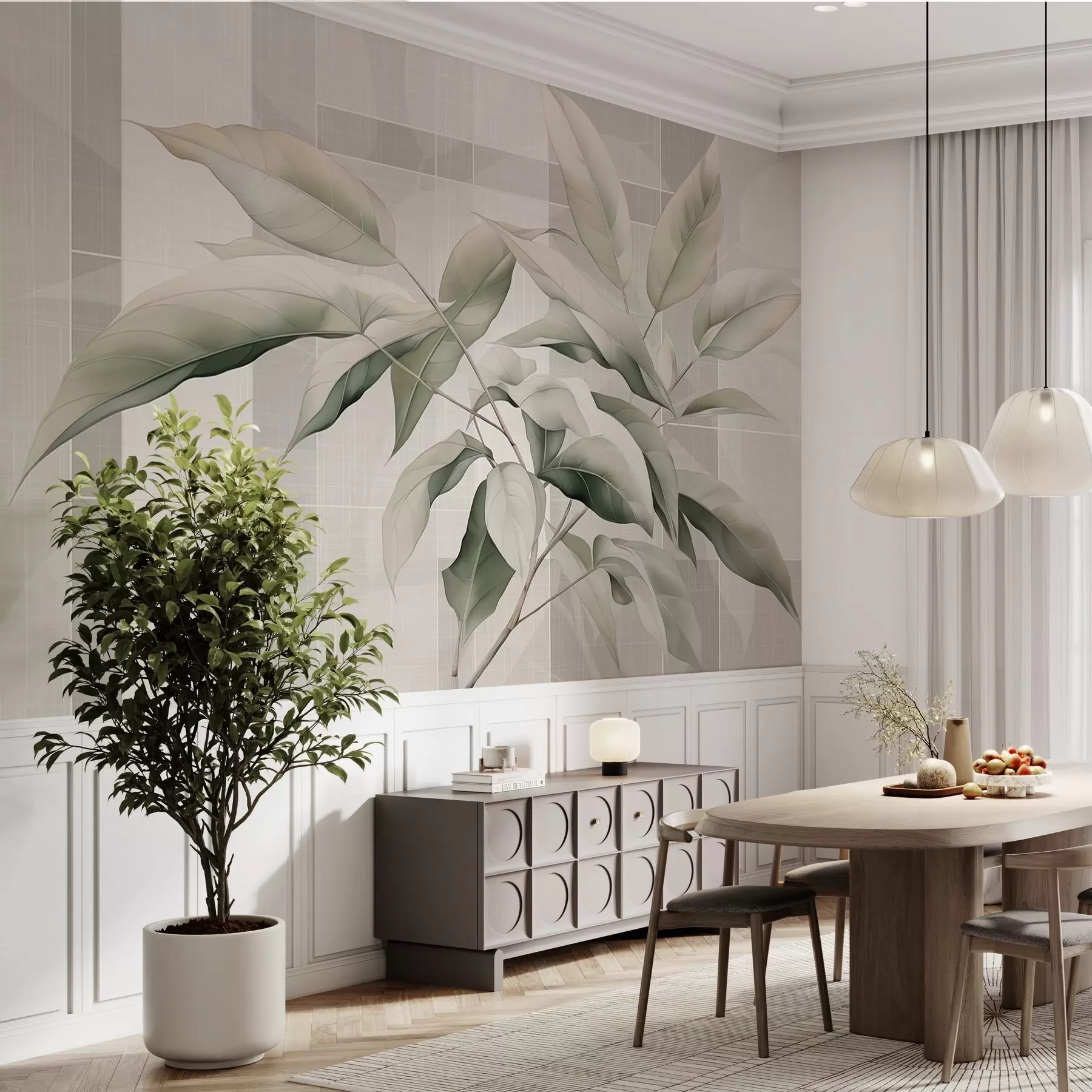 Valokuvatapetti Kaunis puun oksa w04840