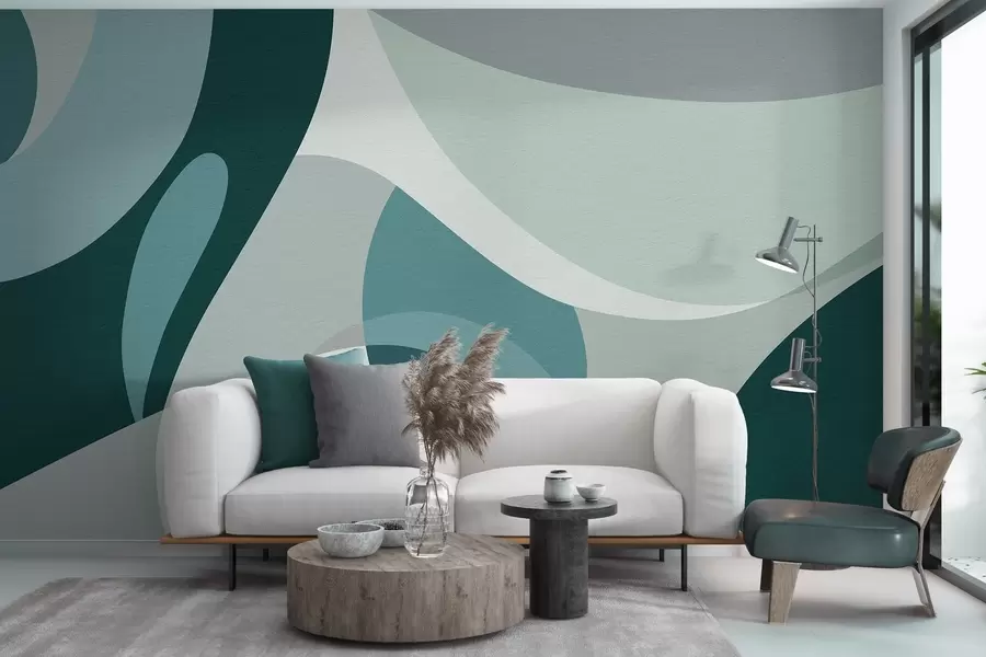 Valokuvatapetti Geometrinen abstraktio w04843v2