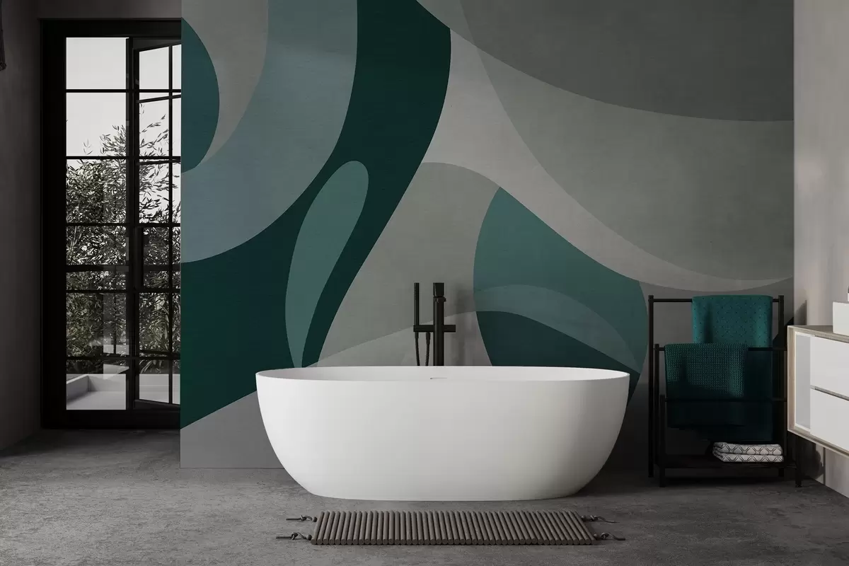 Valokuvatapetti Geometrinen abstraktio w04843v2