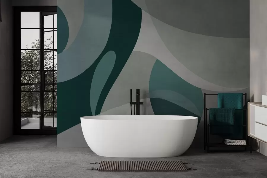 Valokuvatapetti Geometrinen abstraktio w04843v2