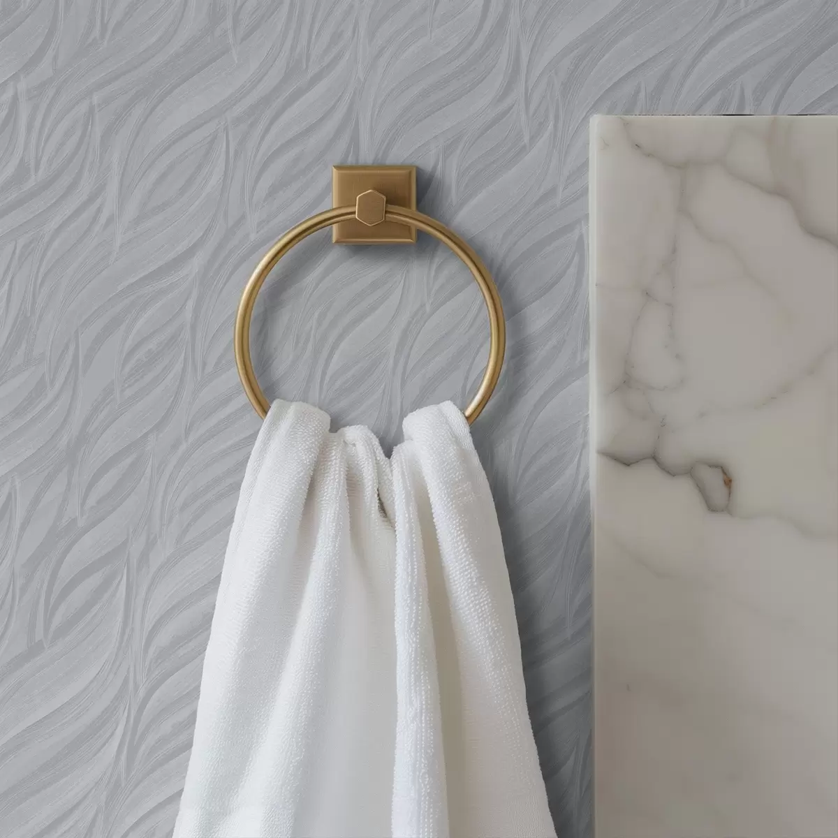 Taustakuva Teksturoidut harjausaallot, viileä sinisenharmaa a00688v3