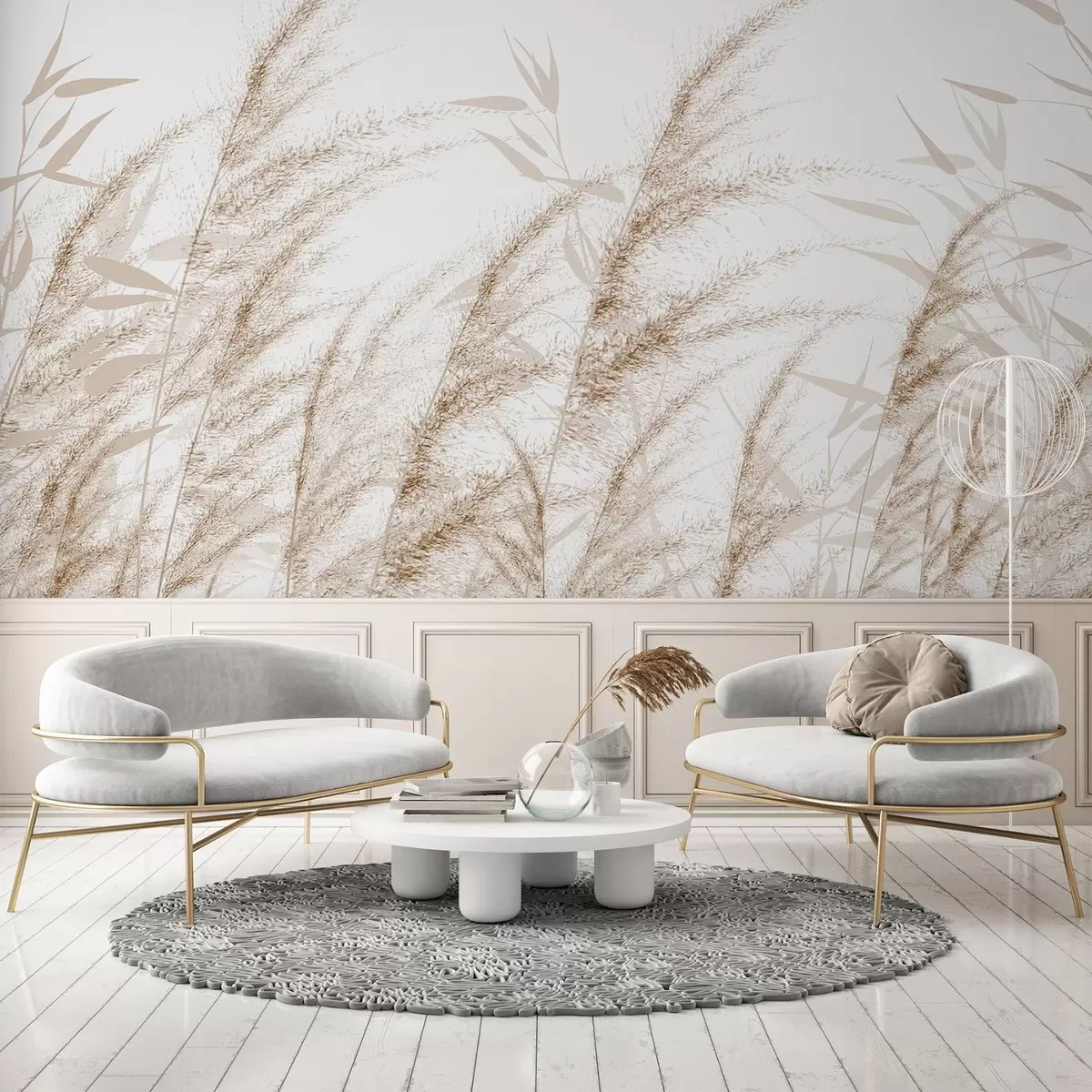 Valokuvatapetti Pampas ja kuiva ruoho w04863v1