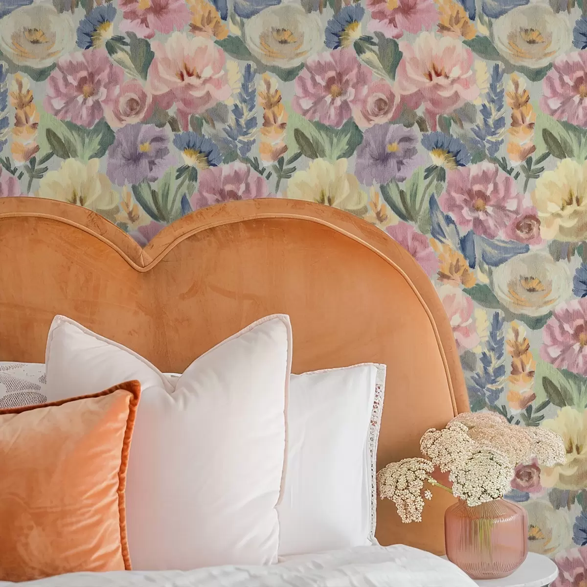 Taustakuva Pastellivärit, pehmeät siveltimenvetot, pehmeä värimaailma a00954