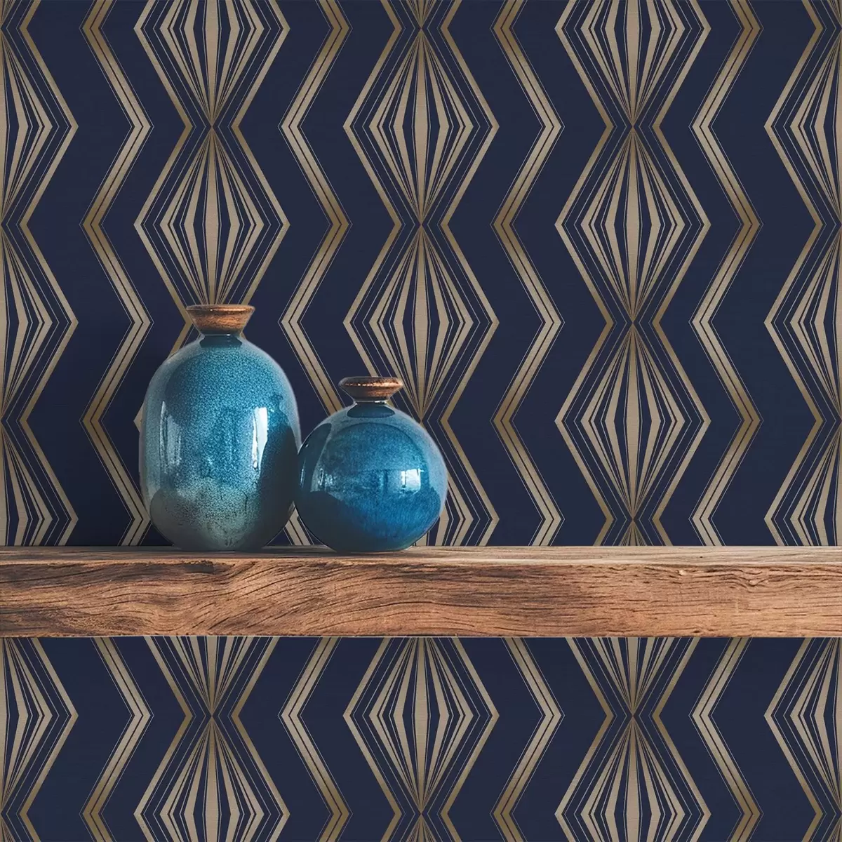 Taustakuva Tummansininen timanttinen geometrinen kuvio a00973