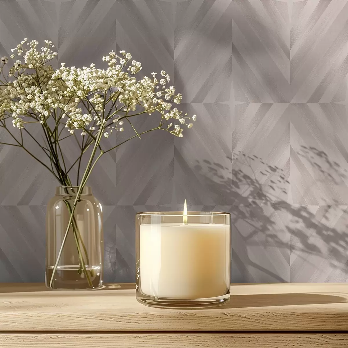 Taustakuva Pehmeä kuvio diagonaalisista viivoista beige-sävyissä a00983