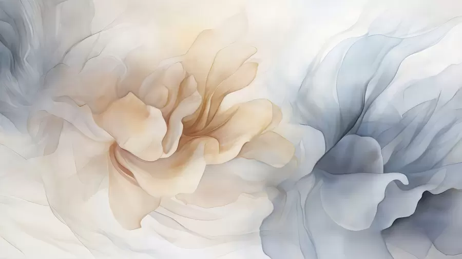 Valokuvatapetti Läpikuultavat silmut w04951