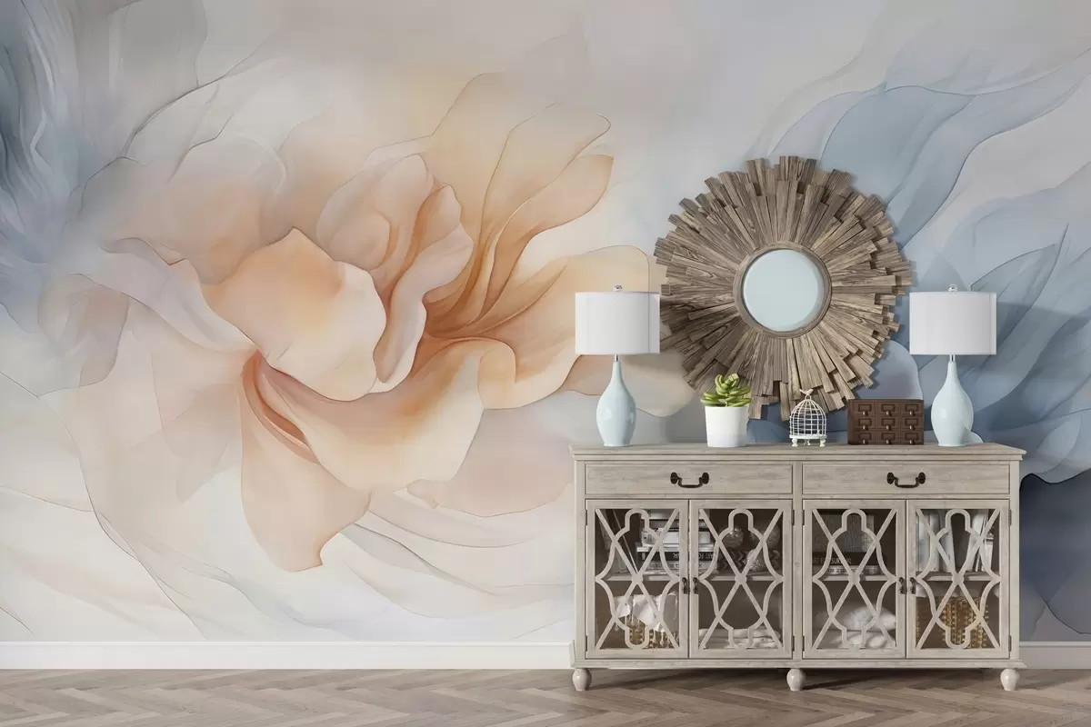 Valokuvatapetti Läpikuultavat silmut w04951